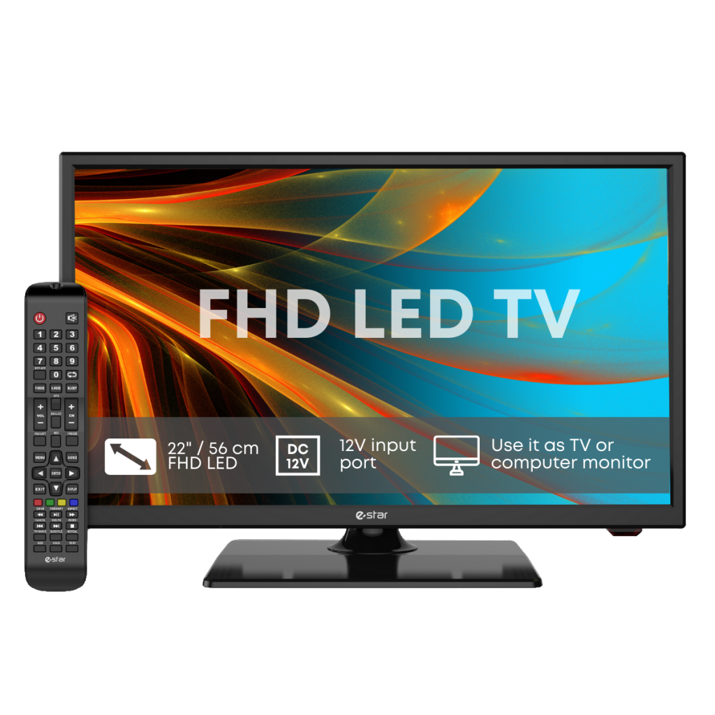 e-Star™ 24 Inch LED TV (12 Volt Compatible)